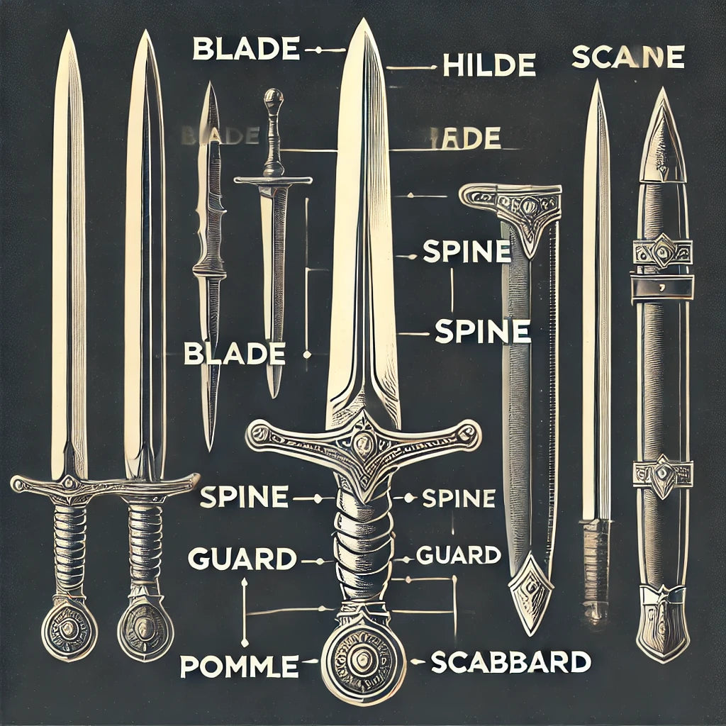 Sword Anatomy – Chinese Sword store