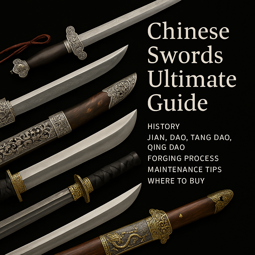 Chinese Swords Ultimate Guide | History, Jian, Dao, Forging & Buying Tips