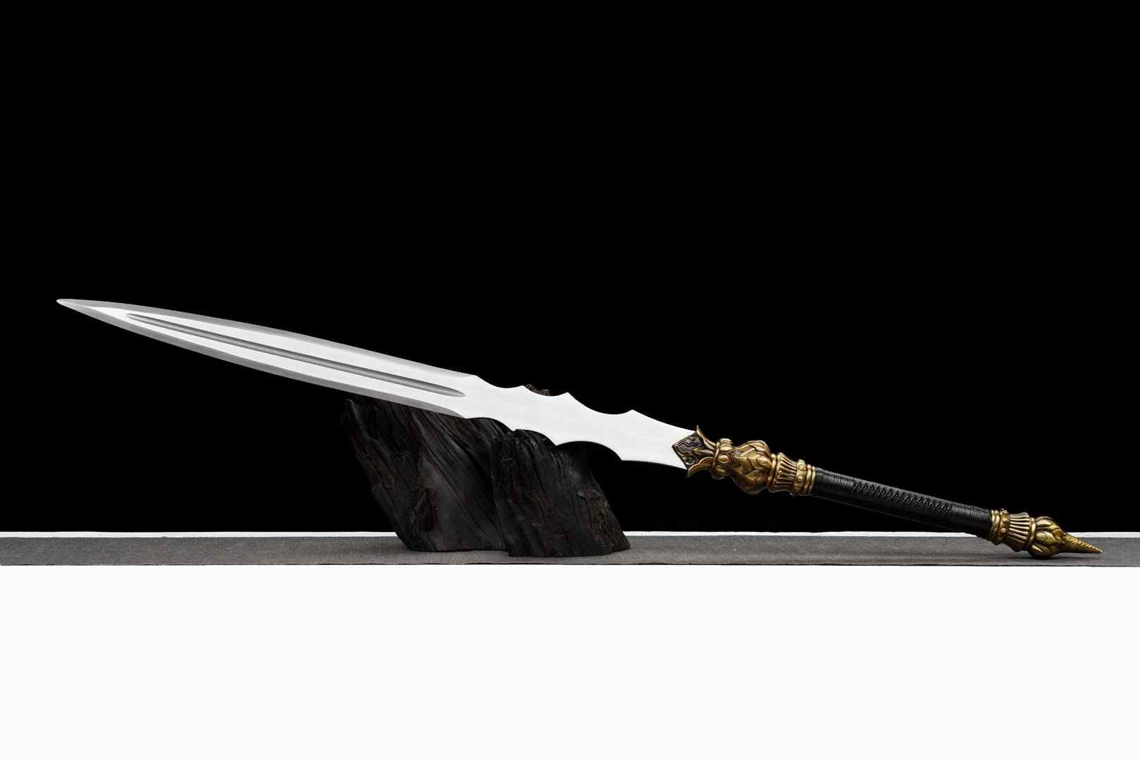 Lotus Jian – Traditional Longquan Chinese Straight Sword for Display & Forms - Chinese Sword store