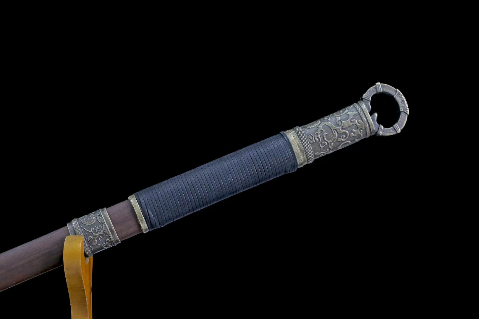 Flying Dragon Jian Chinese Sword Double Edge Hand-Carved Brass  Fittings--sgl3095,$429.00 -- ryansword.com