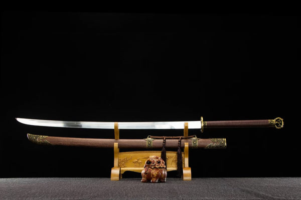 LOONGSWORD Miao Dao Traditional Forged Sword - High Manganese Steel ...