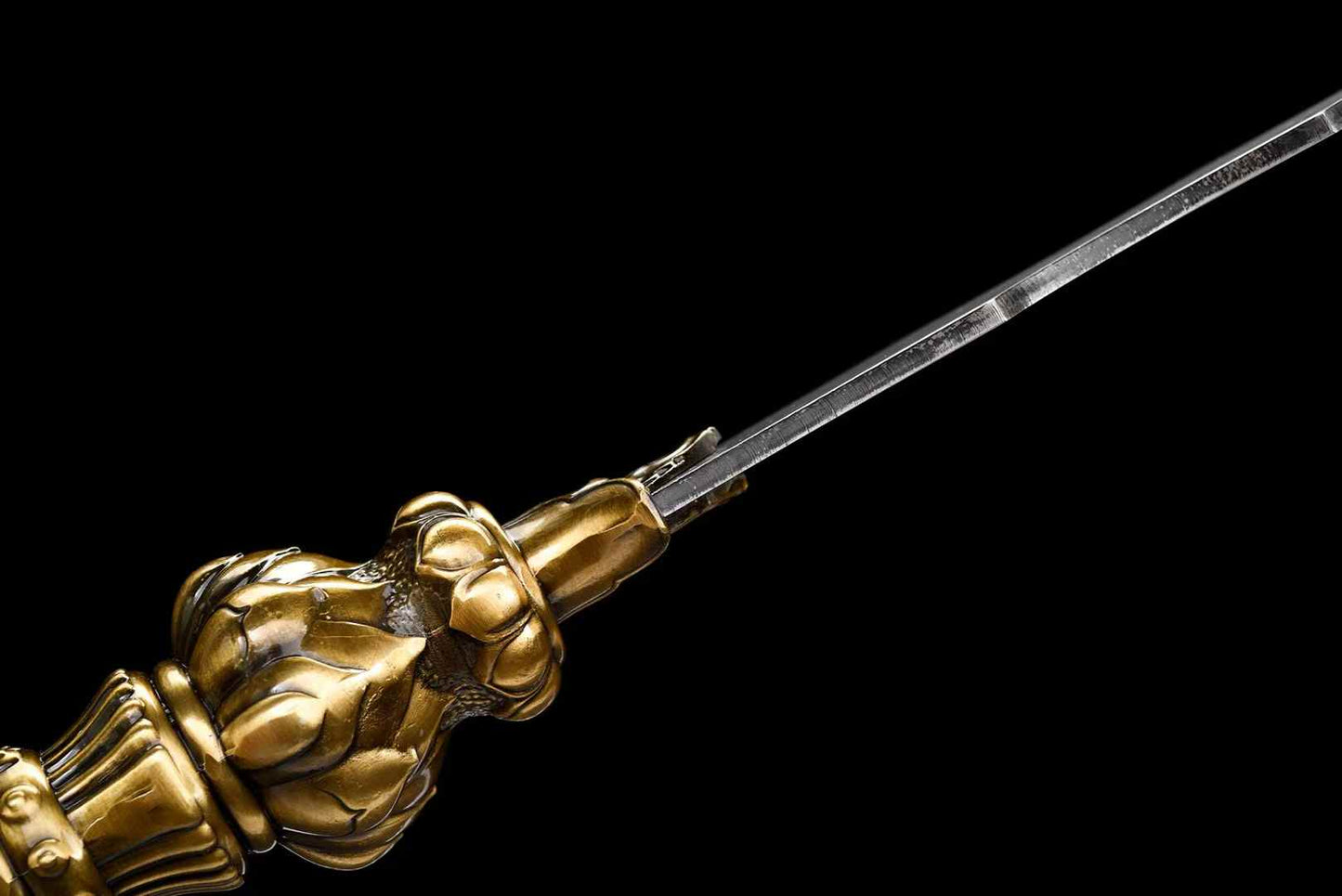 Lotus Jian – Traditional Longquan Chinese Straight Sword for Display & Forms - Chinese Sword store