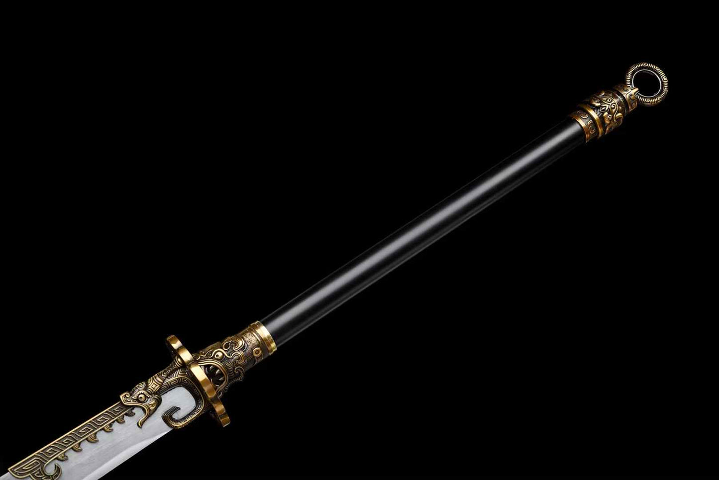 Da Pu Dao – Traditional Chinese Long-Handle Broadsword for Display & Forms - Chinese Sword store