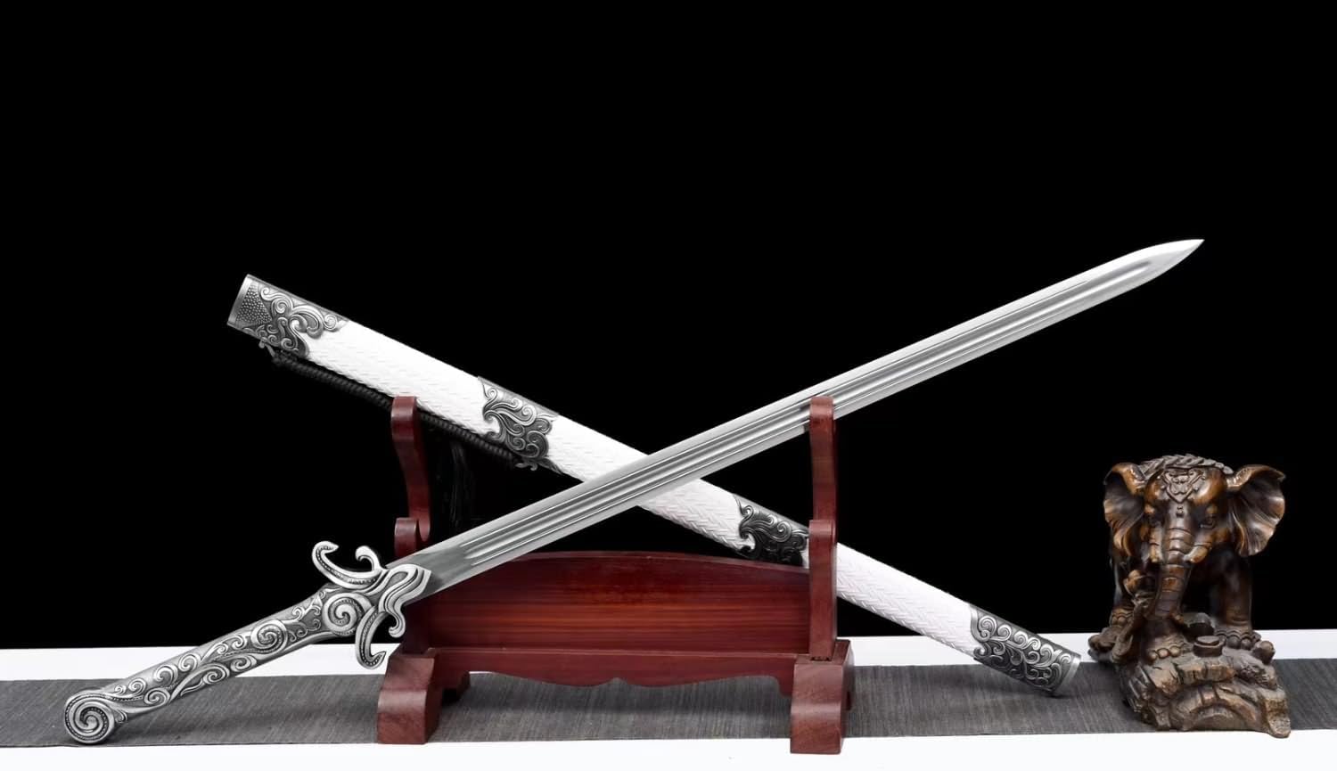 Ancient Chinese Sword Traditional Chinese Miao Dao Spring Steel