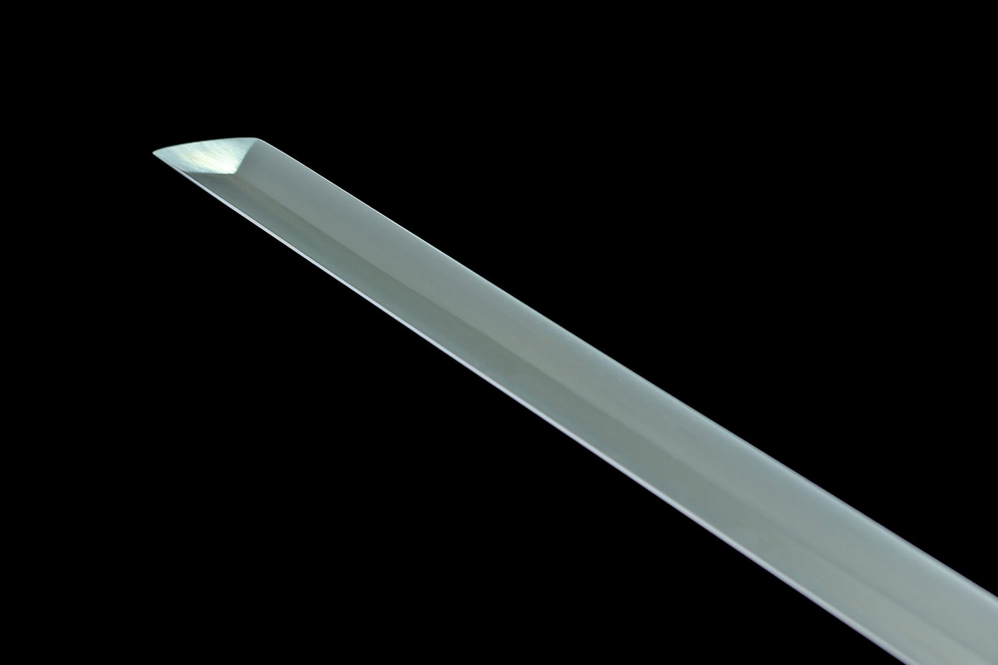 Ring-Pommel Tang Dao | Hand-Forged High Manganese Steel Huanshou Dao with PU Scabbard & Alloy Fittings