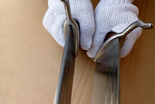 Wing Chun Eight-Cut Knives | Handmade Stainless Steel Baat Jaam Do with Copper Handle for Training & Display