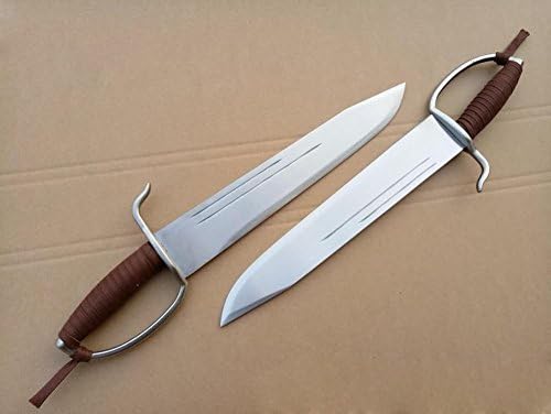 Wing Chun Eight-Cut Knives | Handmade Stainless Steel Baat Jaam Do with Copper Handle for Training & Display