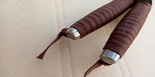 Wing Chun Eight-Cut Knives | Handmade Stainless Steel Baat Jaam Do with Copper Handle for Training & Display