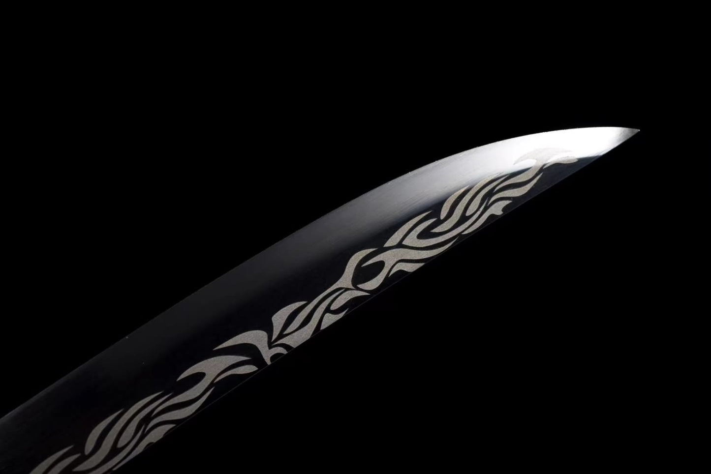 Eagle Sword Real Forged High Carbon Steel Blade,Alloy Fittings,Rosewood Scabbard