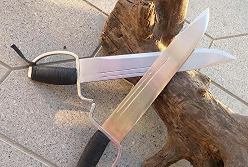 Wing Chun Eight-Cut Knives | Handmade Stainless Steel Baat Jaam Do with Copper Handle for Training & Display