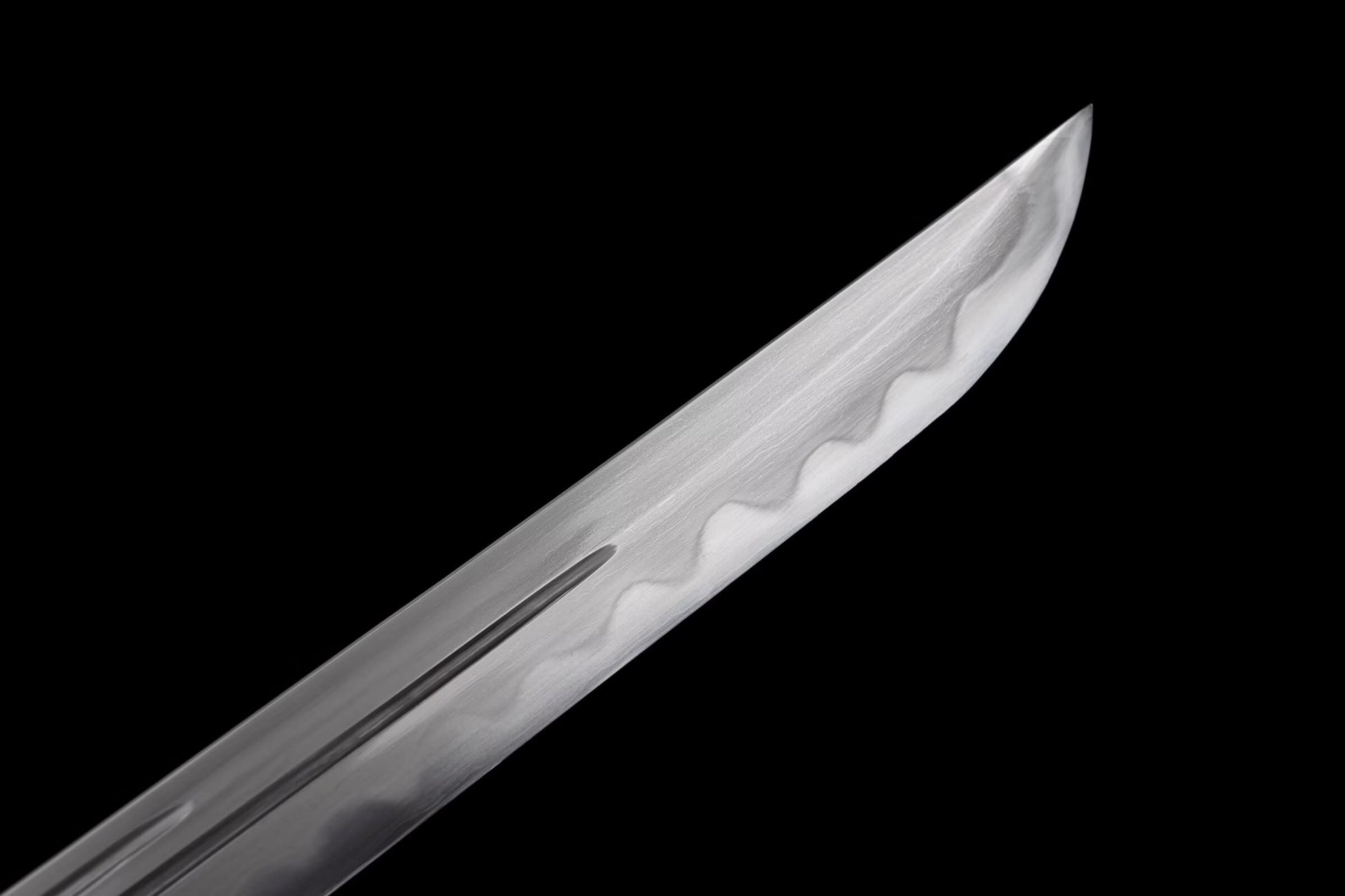 Sakura War Dao | Hand-Forged Five-Layer Steel Chinese Saber with Yellow Ray-Skin Scabbard & Gilt-Brass Fittings