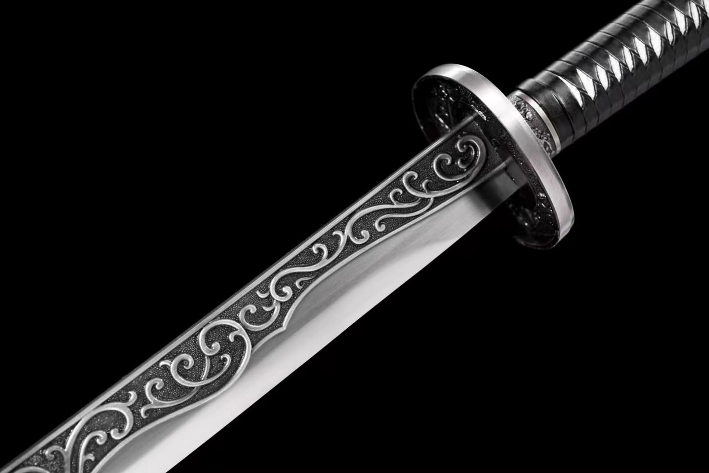 Authentic Chinese Plum Blossom Qing Dao Sword-High Carbon Steel Blade