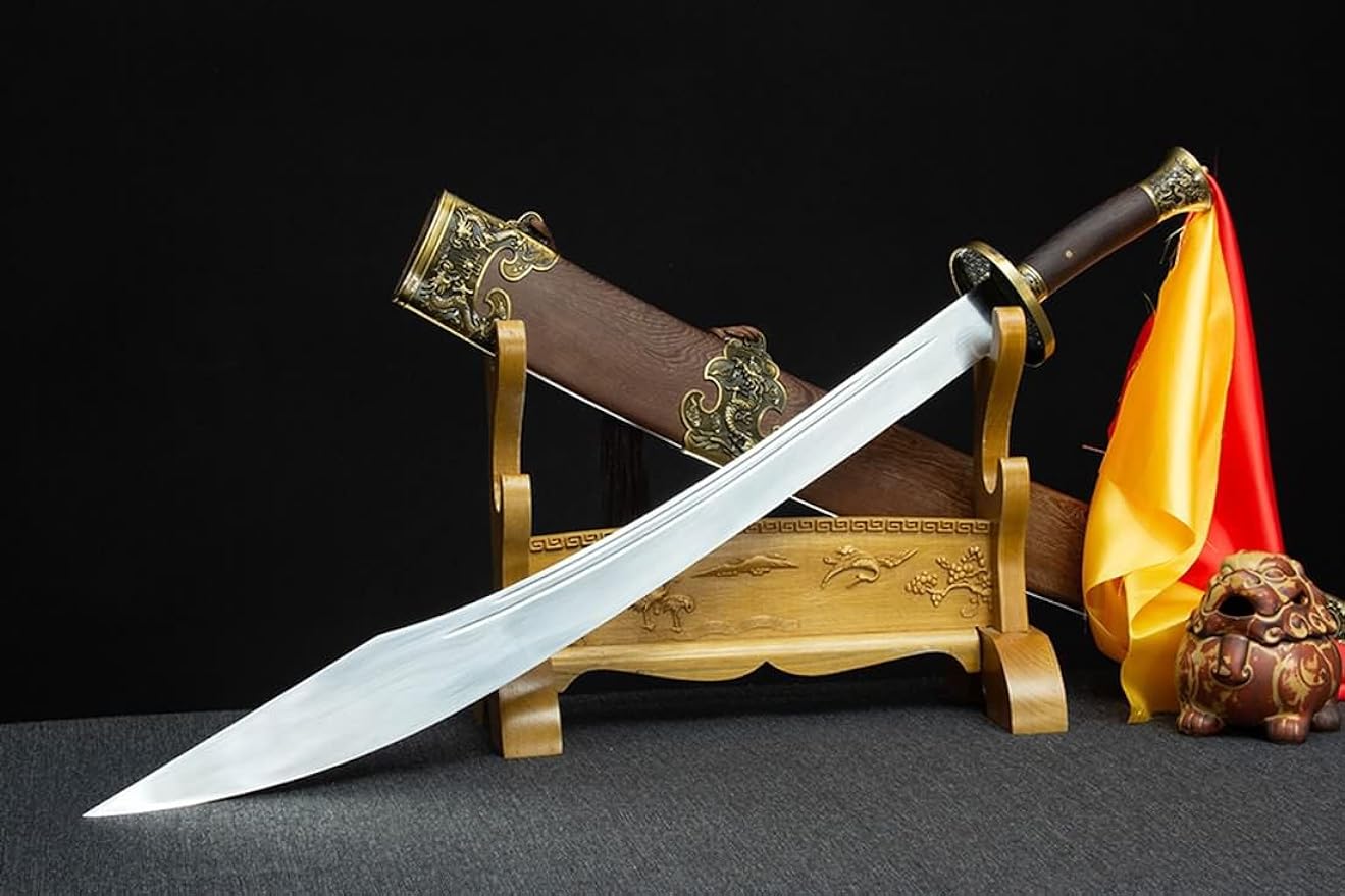 Traditional Chinese Broadsword with Stainless Steel Blade kung fu ...