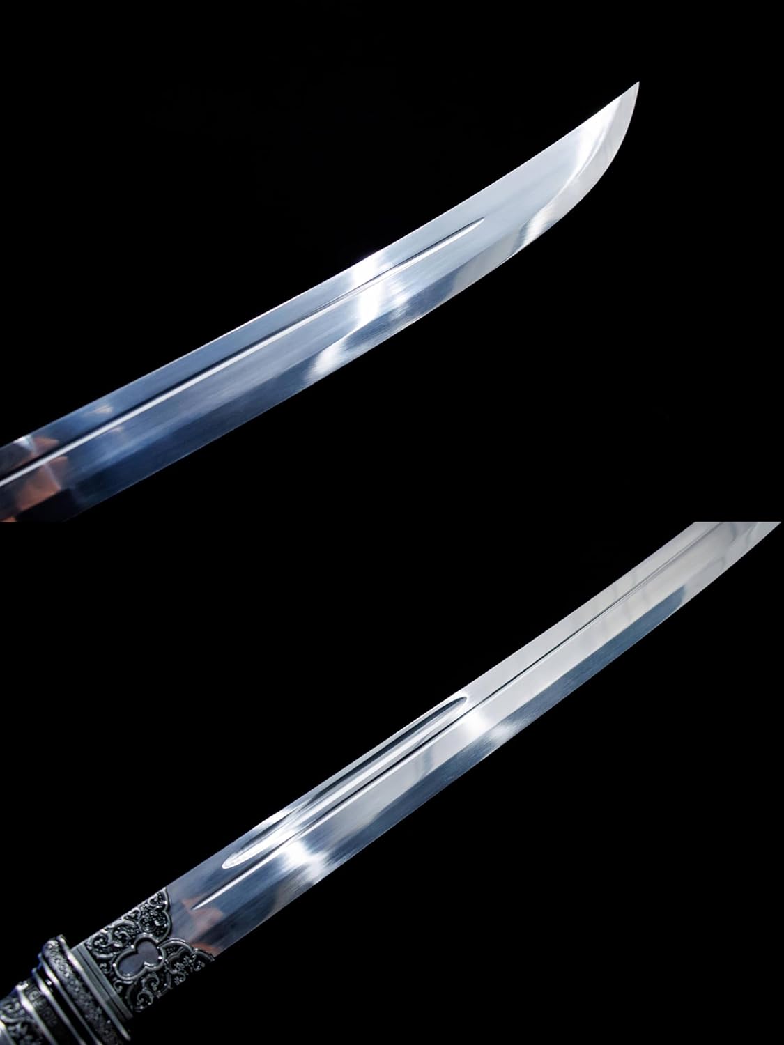 Xiuchun Dao | Hand-Forged High Manganese Steel Chinese Saber with Teak Scabbard & Ring Pommel Fittings