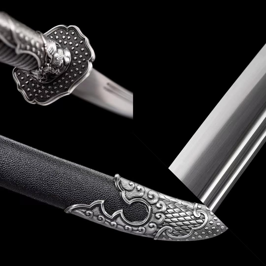 Qing dao-Traditional Craftsmanship,High Carbon Steel Blade,Alloy Fittings
