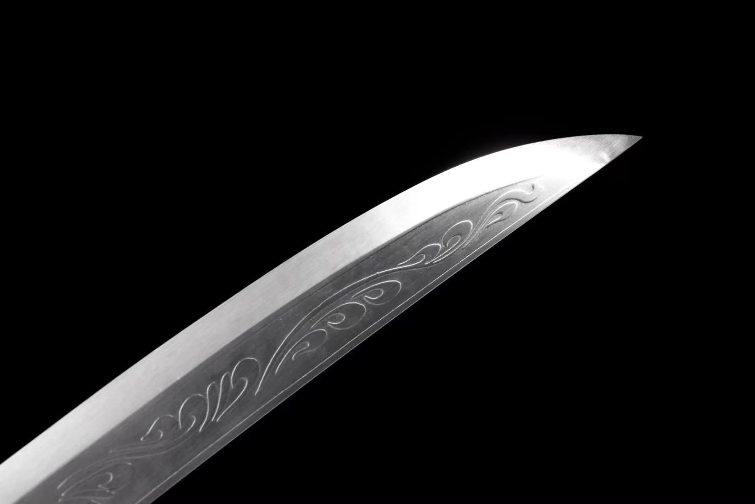 LOONGSWORD,Dragon Claw Tang dao Forged High Carbon Steel Blade,Alloy Fittings,Solid Wood Scabbard