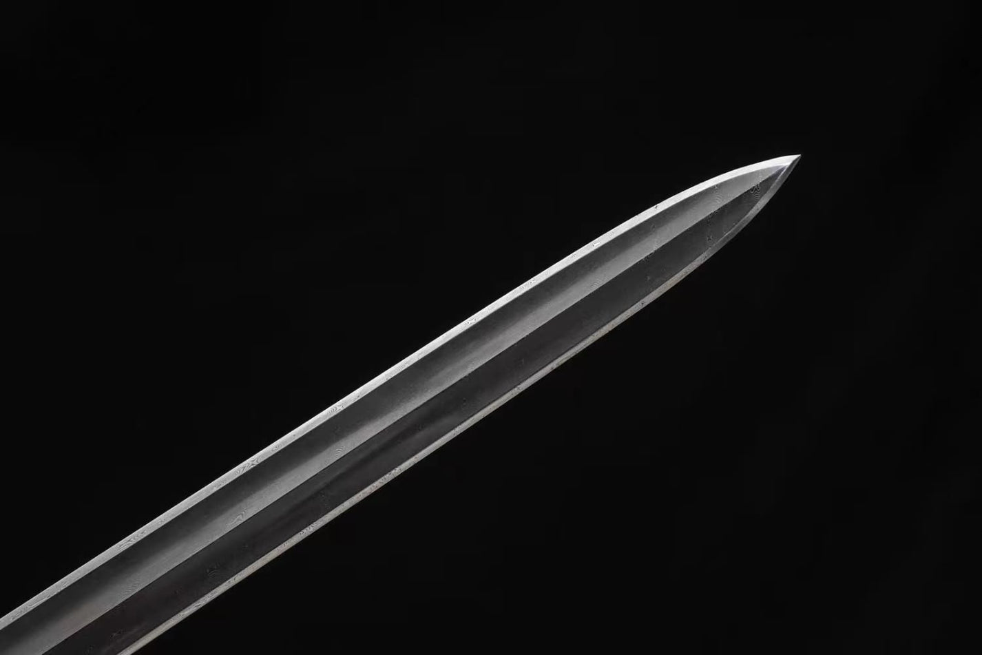 LOONGSWORD Chinese Han jian Sword Damascus Steel Blade