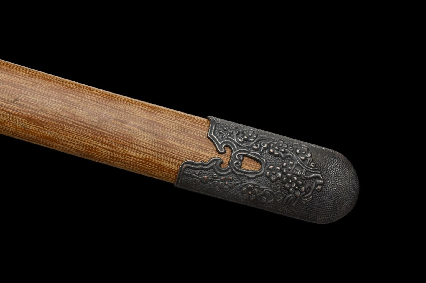 Qing dao,Hand Forged Damascus Steel Blade,Rosewood Scabbard,Alloy Fittings
