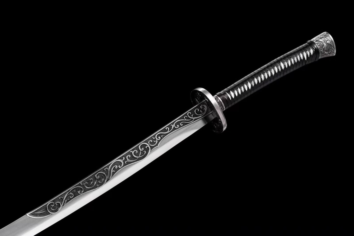 Authentic Chinese Plum Blossom Qing Dao Sword-High Carbon Steel Blade