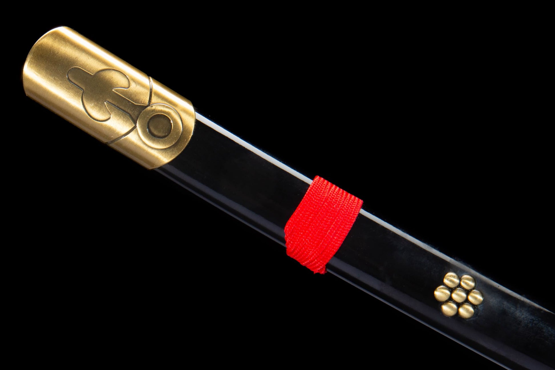 LOONGSWORD Enma Inspired Katana – Hand Forged 1065 High Carbon Steel Anime Samurai Sword with Purple Blade Finish