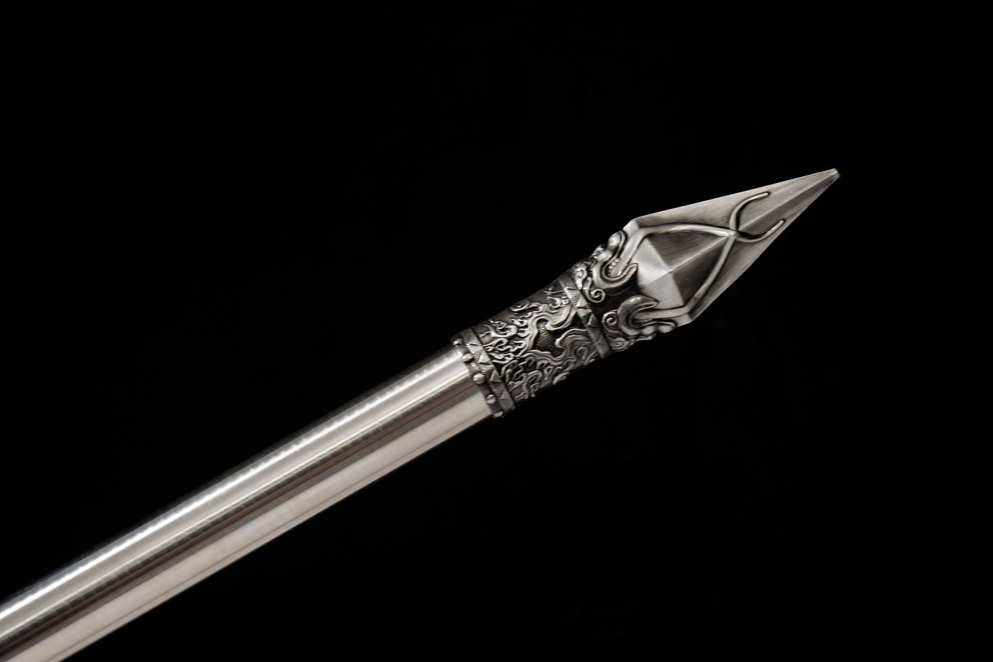Tianhen Spear – 76.8″ High-Performance Manganese Steel Head, Chrome-Steel Shaft