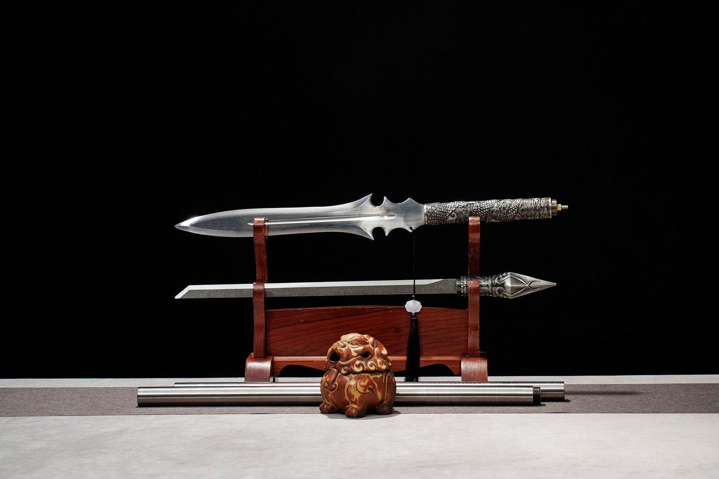 Tianhen Spear – 76.8″ High-Performance Manganese Steel Head, Chrome-Steel Shaft