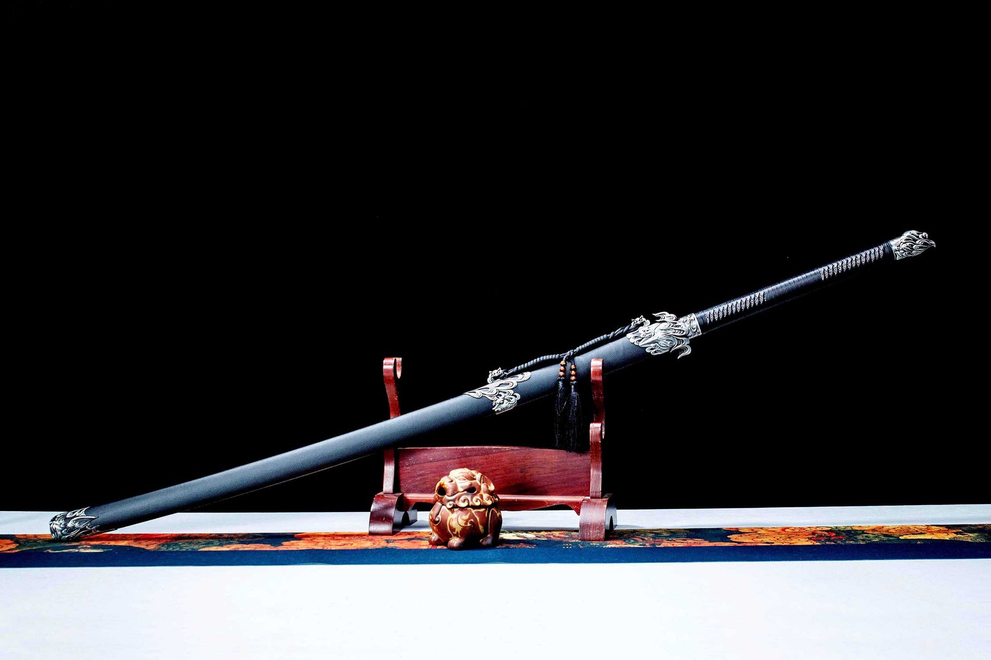 Panlong Miao Dao – 55.9″ Manganese Steel Chinese Broadsword