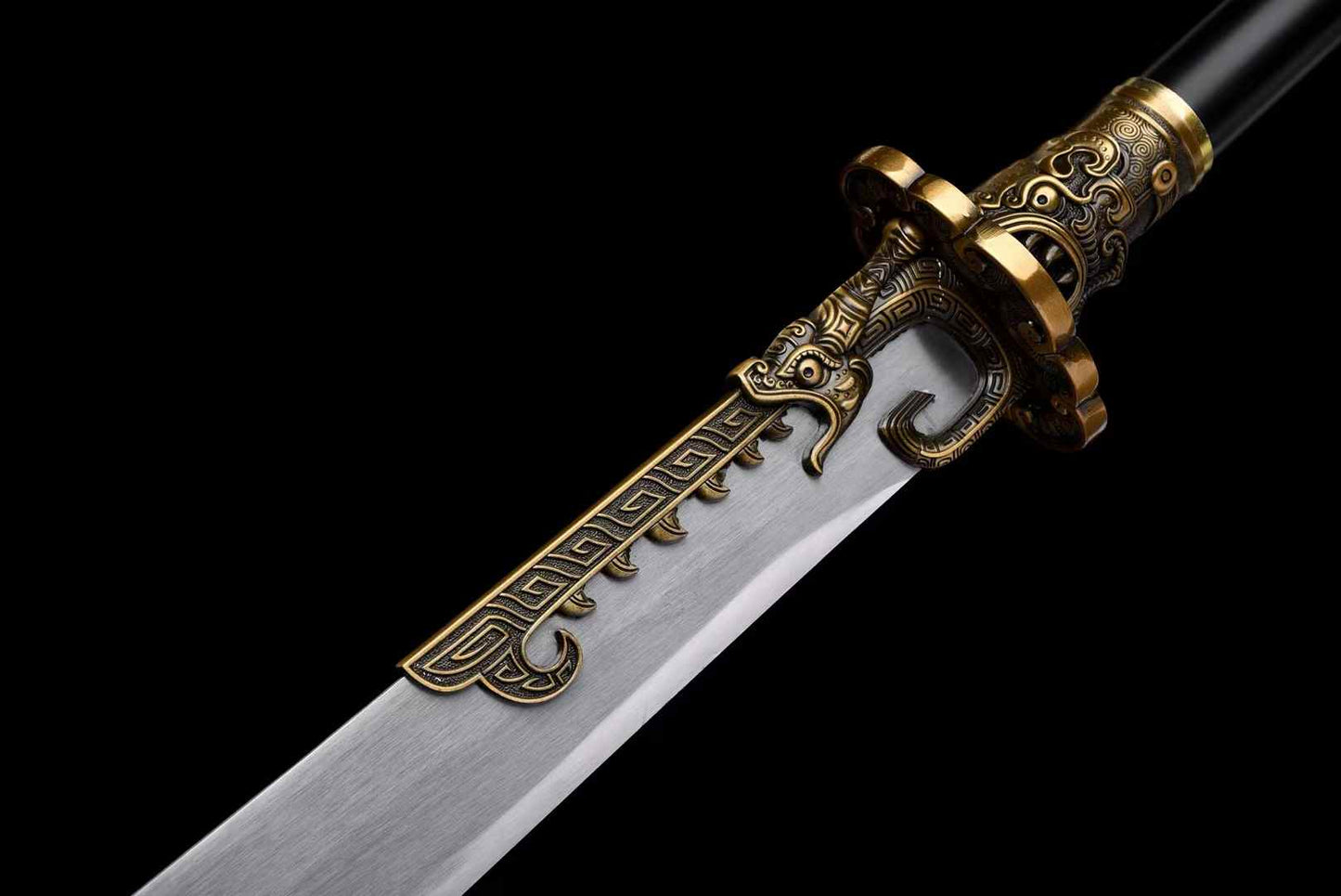 Da Pu Dao – Traditional Chinese Long-Handle Broadsword for Display & Forms - Chinese Sword store