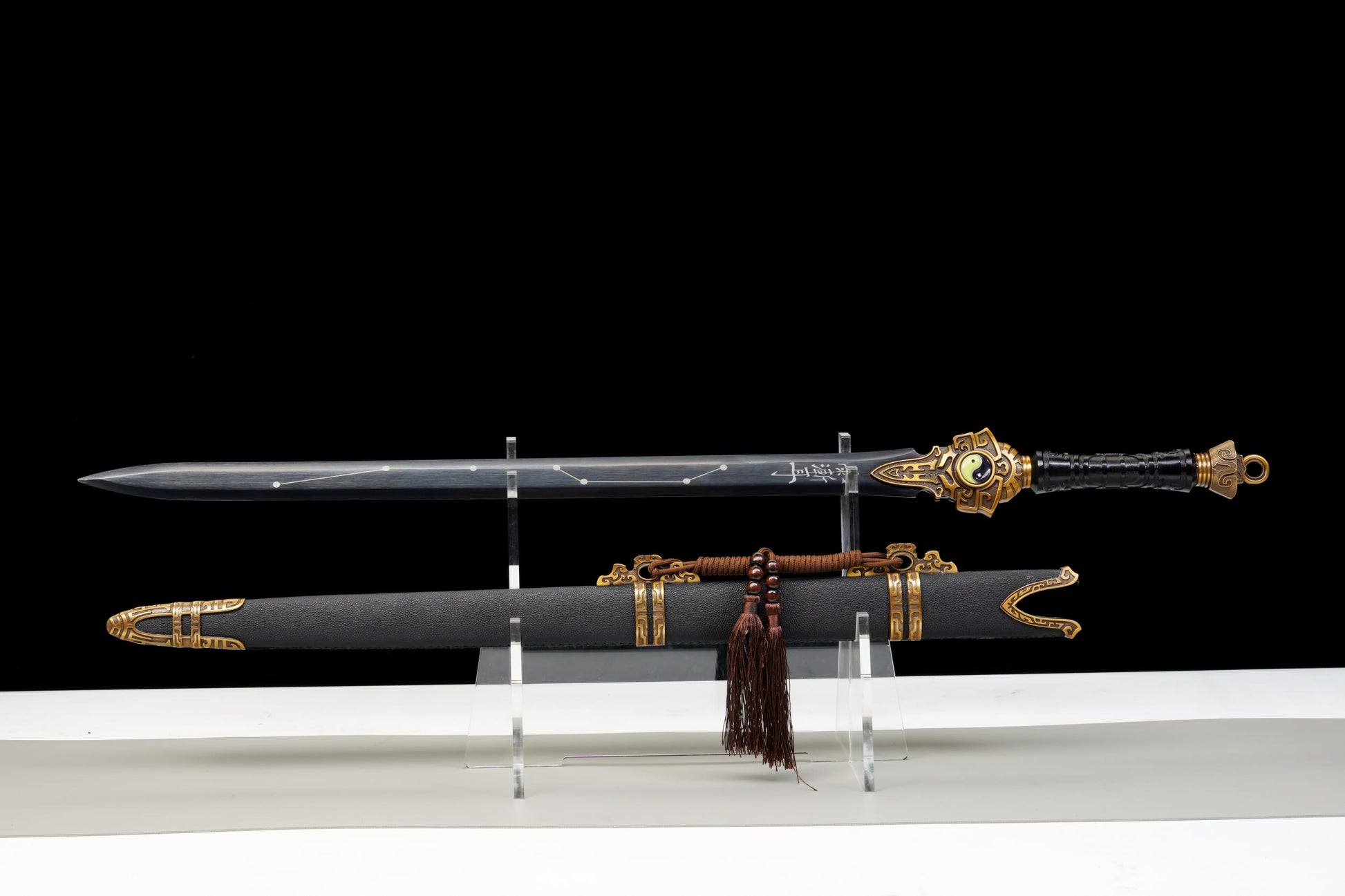 Bagua Jian Chinese Sword – Rotating Taiji Guard High Manganese Steel Martial Arts Display Swor
