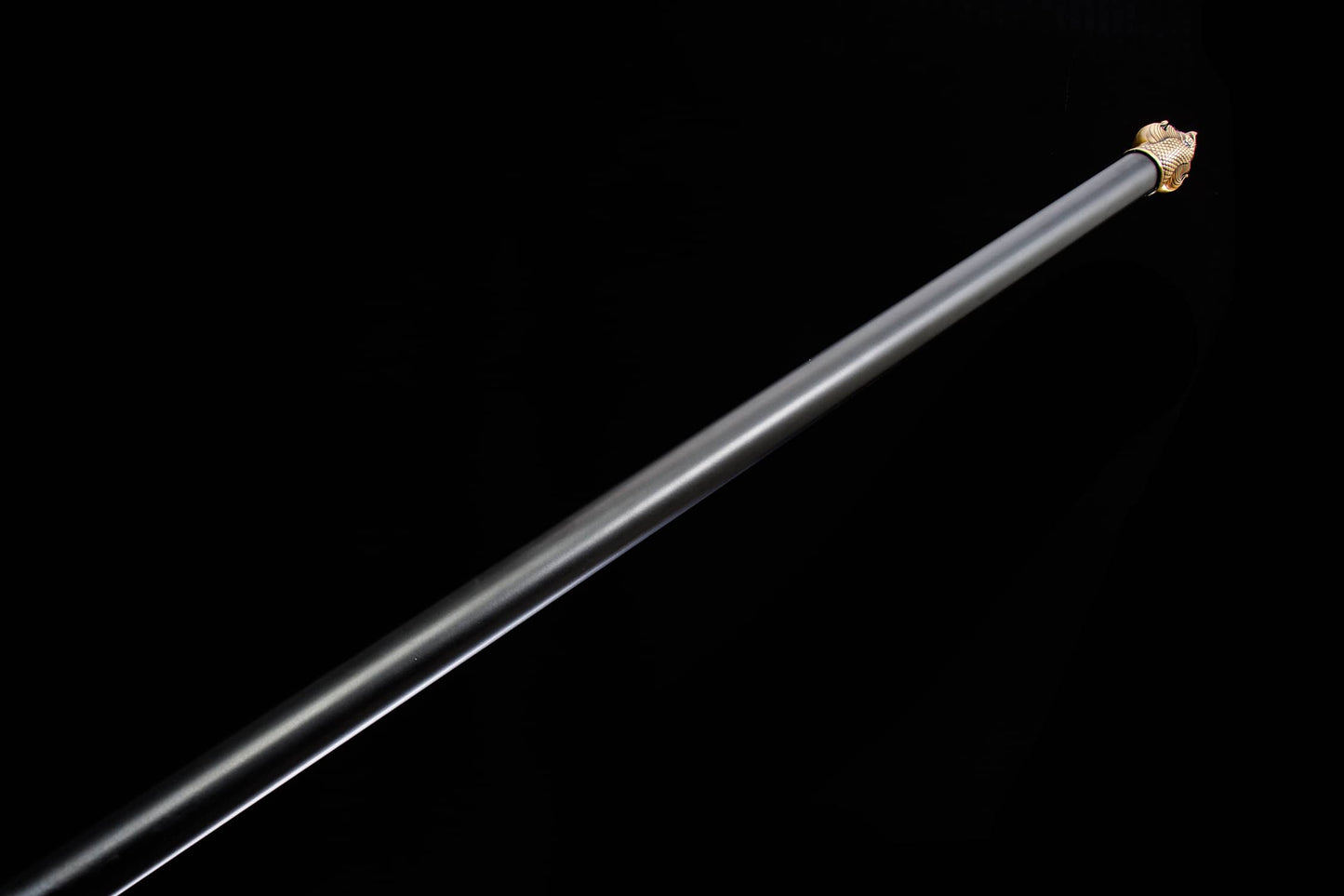 Modular 79" High-Performance Manganese Steel Spear – 21" Blade, Lacquered Iron Shaft & Aluminum Fittings