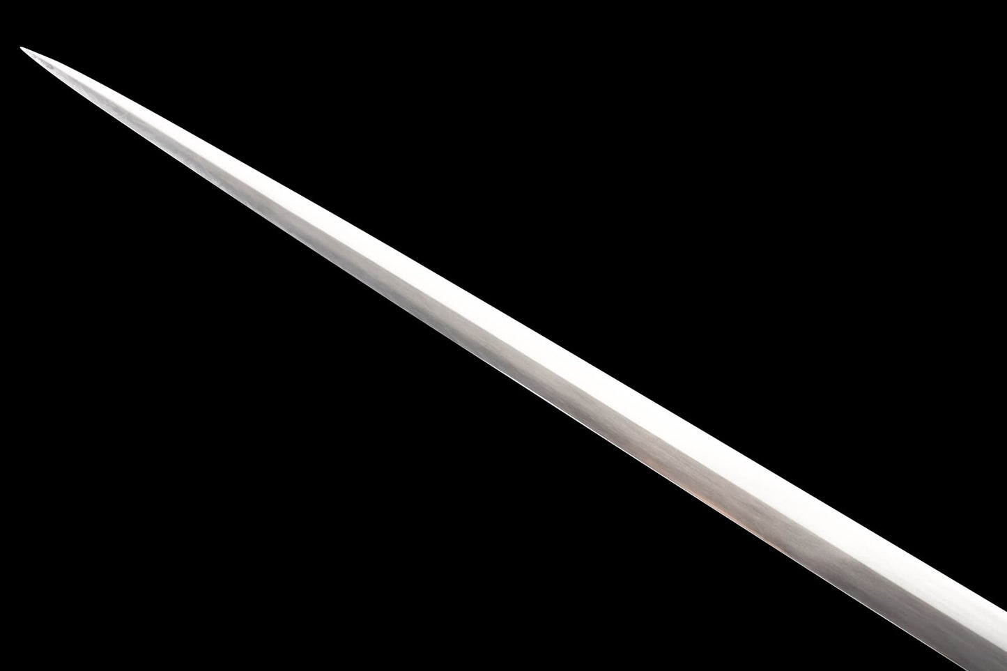 Two-Handed European Longsword with Leather Sheath – Black or Brown