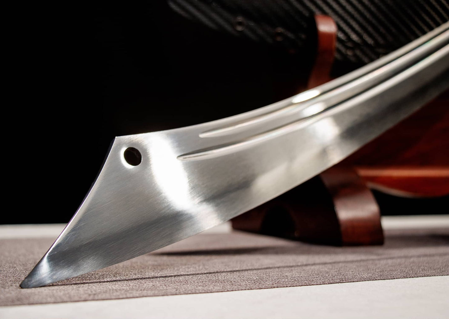 Red Army Dao – 31.3″ Manganese-Steel Chinese Sabre, Ring Pommel