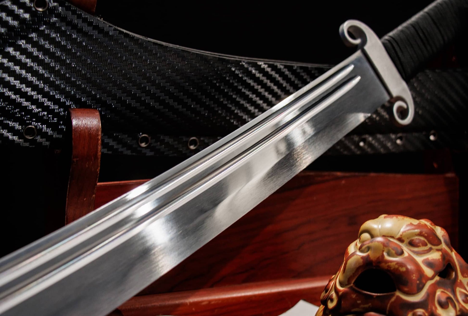 Red Army Dao – 31.3″ Manganese-Steel Chinese Sabre, Ring Pommel