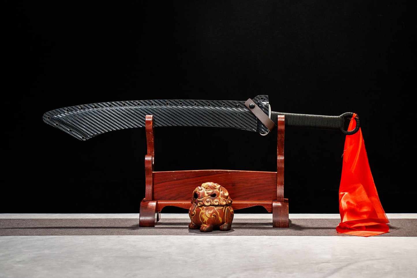 Red Army Dao – 31.3″ Manganese-Steel Chinese Sabre, Ring Pommel