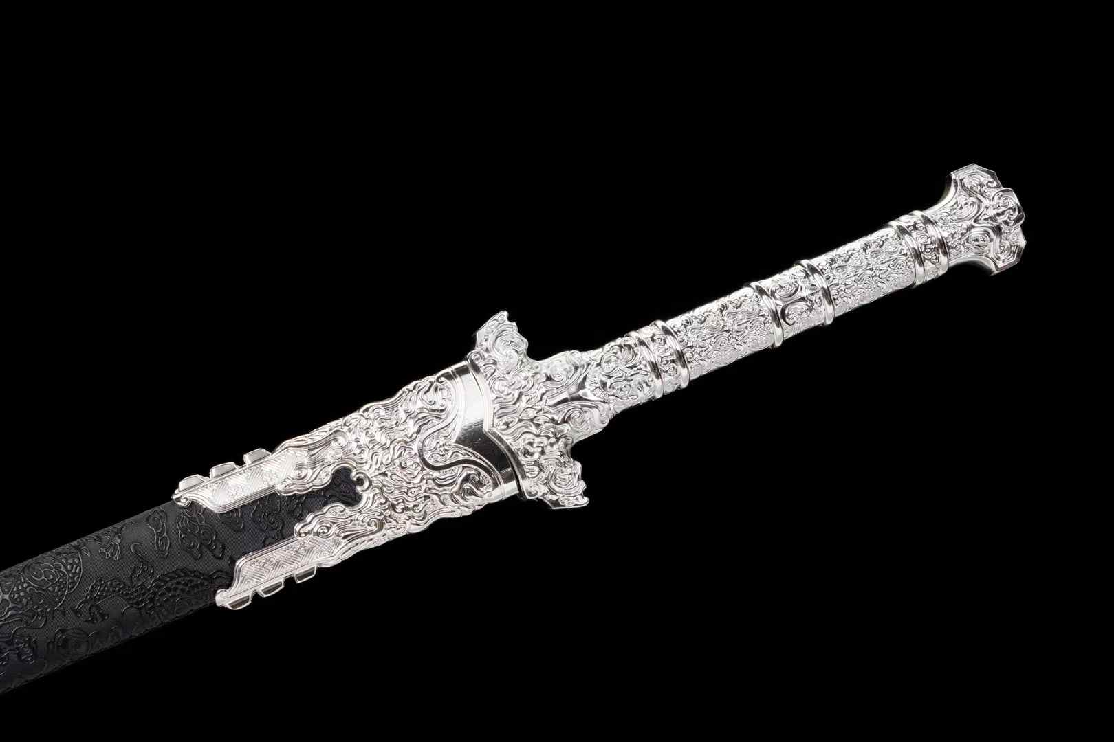 Hollow Xuanyuan Jian – Six-Facet Chinese Straight Sword for Display & Forms - Chinese Sword store
