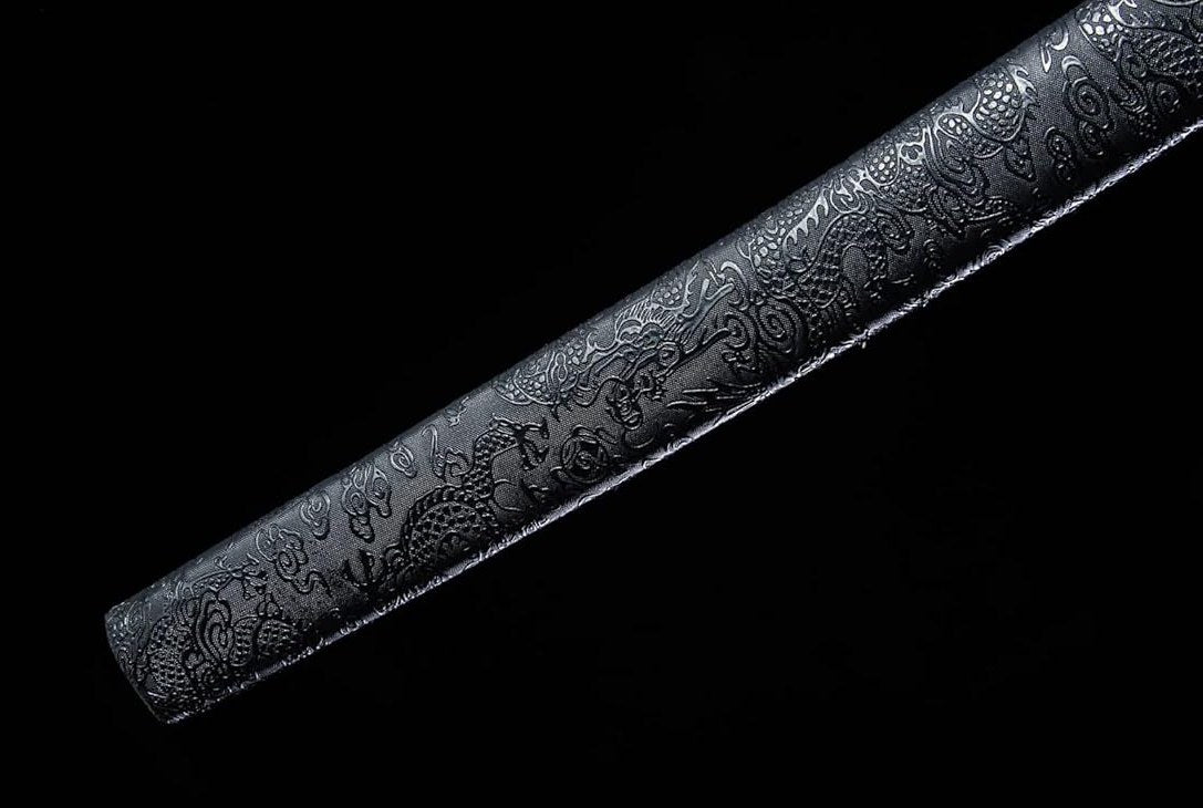 Qing Dao Sword – Traditional Chinese Saber with Polished Steel Blade & PU Scabbard - Chinese Sword store
