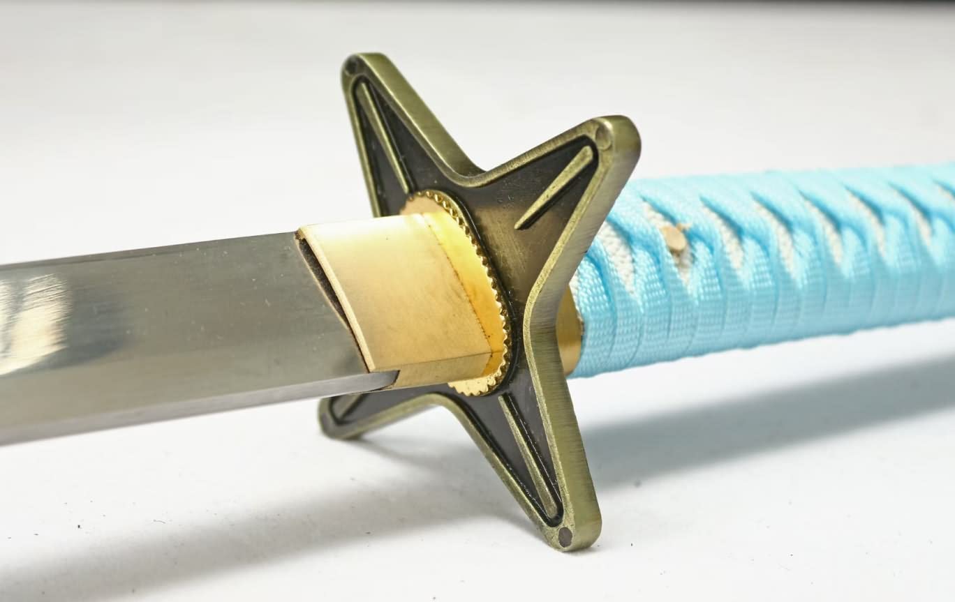 Samurai Katana Cosplay Sword with Alloy Fittings, Ideal for Kendo