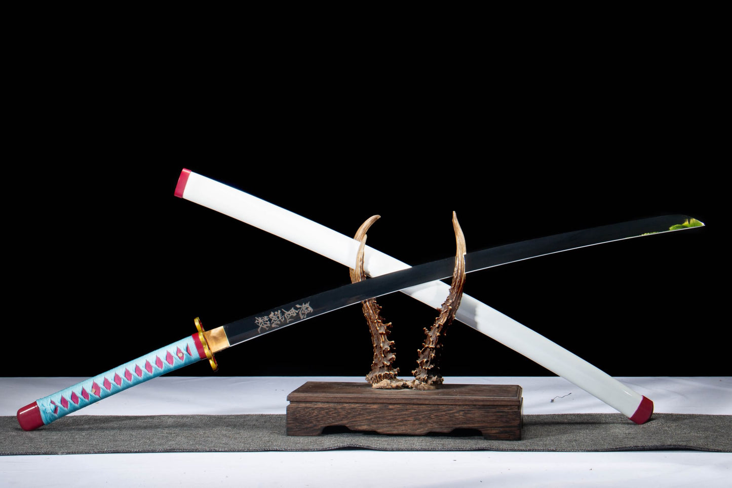 Anime Inspired 1065 High Carbon Steel Katana Full View