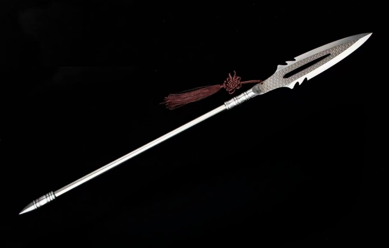 LOONGSWORD Warlord Spear-Traditional Craftsmanship, Stainless Steel Blade,30inch Length