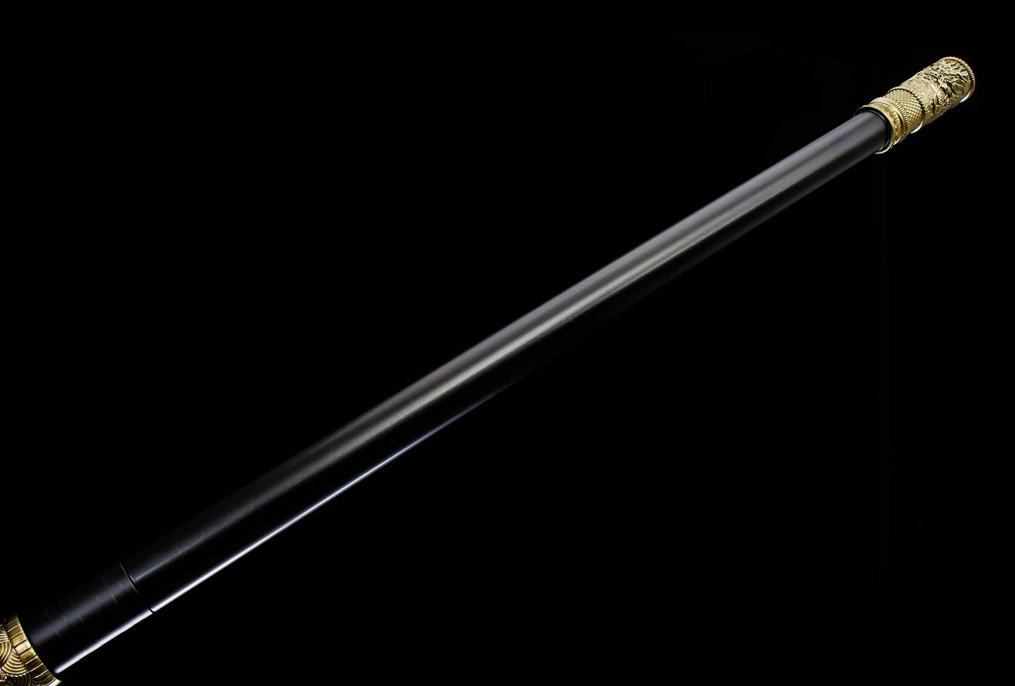 Long Dao Modular Polearm – 55″ Manganese Steel Blade, Lacquered Iron Shaft