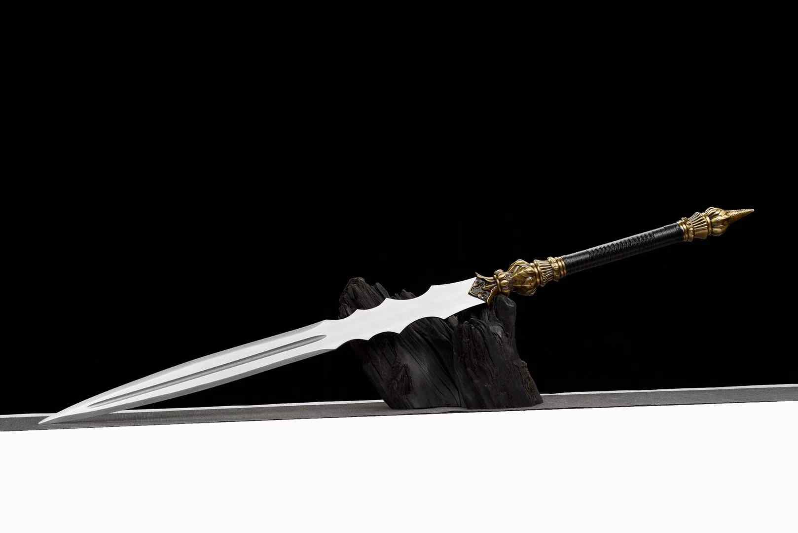 Lotus Jian – Traditional Longquan Chinese Straight Sword for Display & Forms - Chinese Sword store