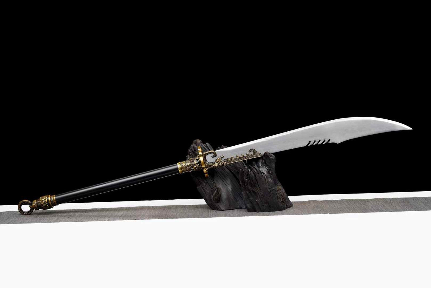 Da Pu Dao – Traditional Chinese Long-Handle Broadsword for Display & Forms - Chinese Sword store