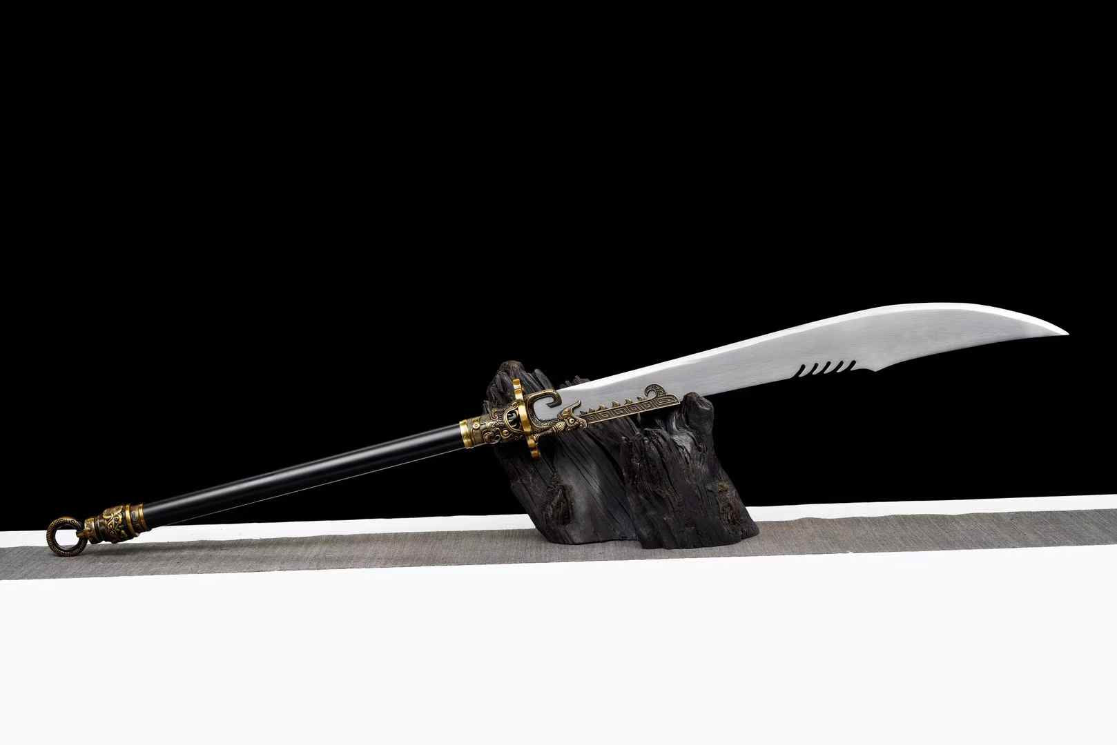 Da Pu Dao – Traditional Chinese Long-Handle Broadsword for Display & Forms - Chinese Sword store