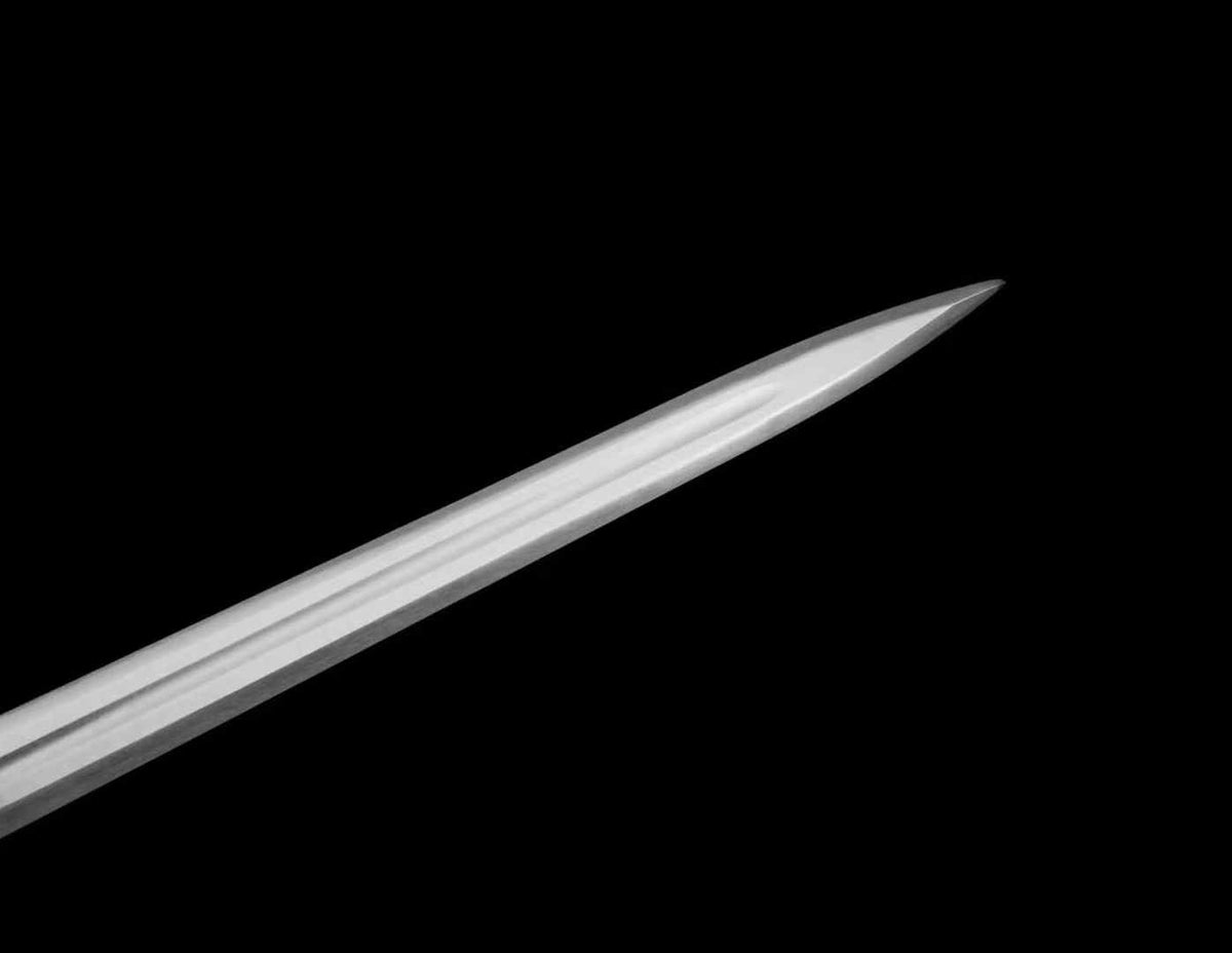 Huashan Jian six-faceted unsharpened blade tip