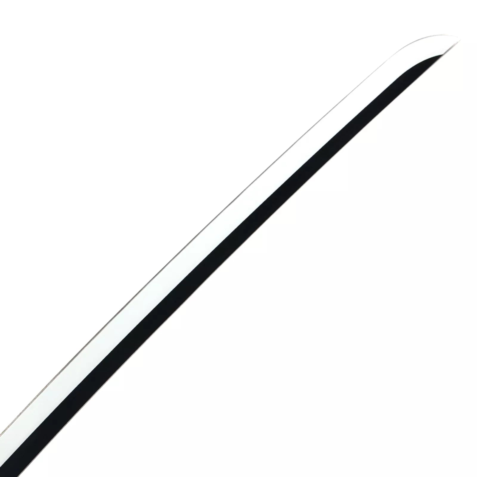 Anime-Inspired Katana – 40.6″ Manganese Steel Blade, Black & Gold with Lacquered Wood Saya