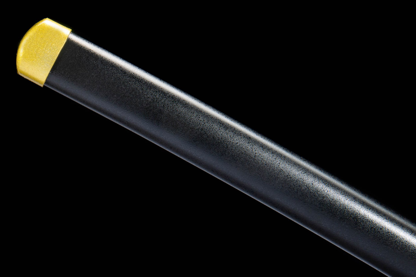 Anime Inspired Katana – Hand Forged 1065 High Carbon Steel Mirror Black Blade with Piano Lacquer Scabbard