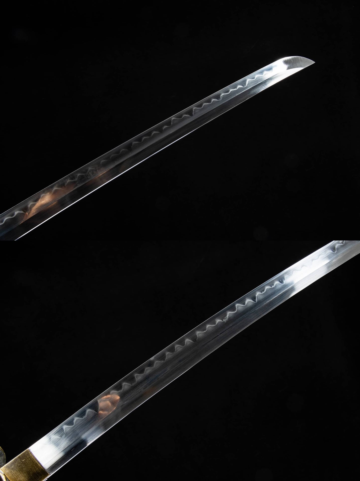 Kotesugiri-Style Katana – 40.7″ T10 Clay-Tempered Blade with Lacquered Wood Saya