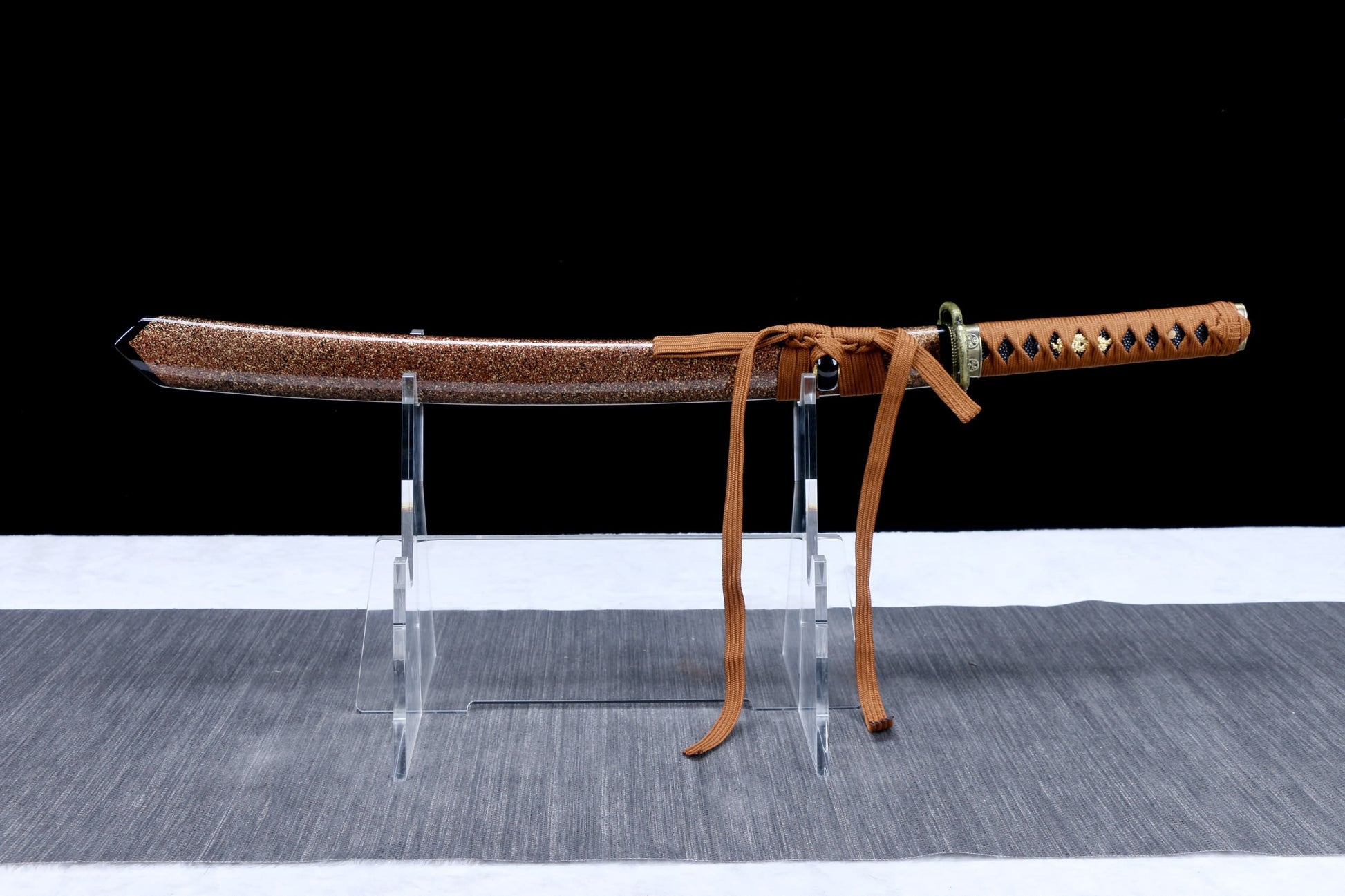 Kotetsu Blue Blade Katana – Hand Forged High Manganese Steel Japanese Sword with Blued Finish and Collector Scabbard