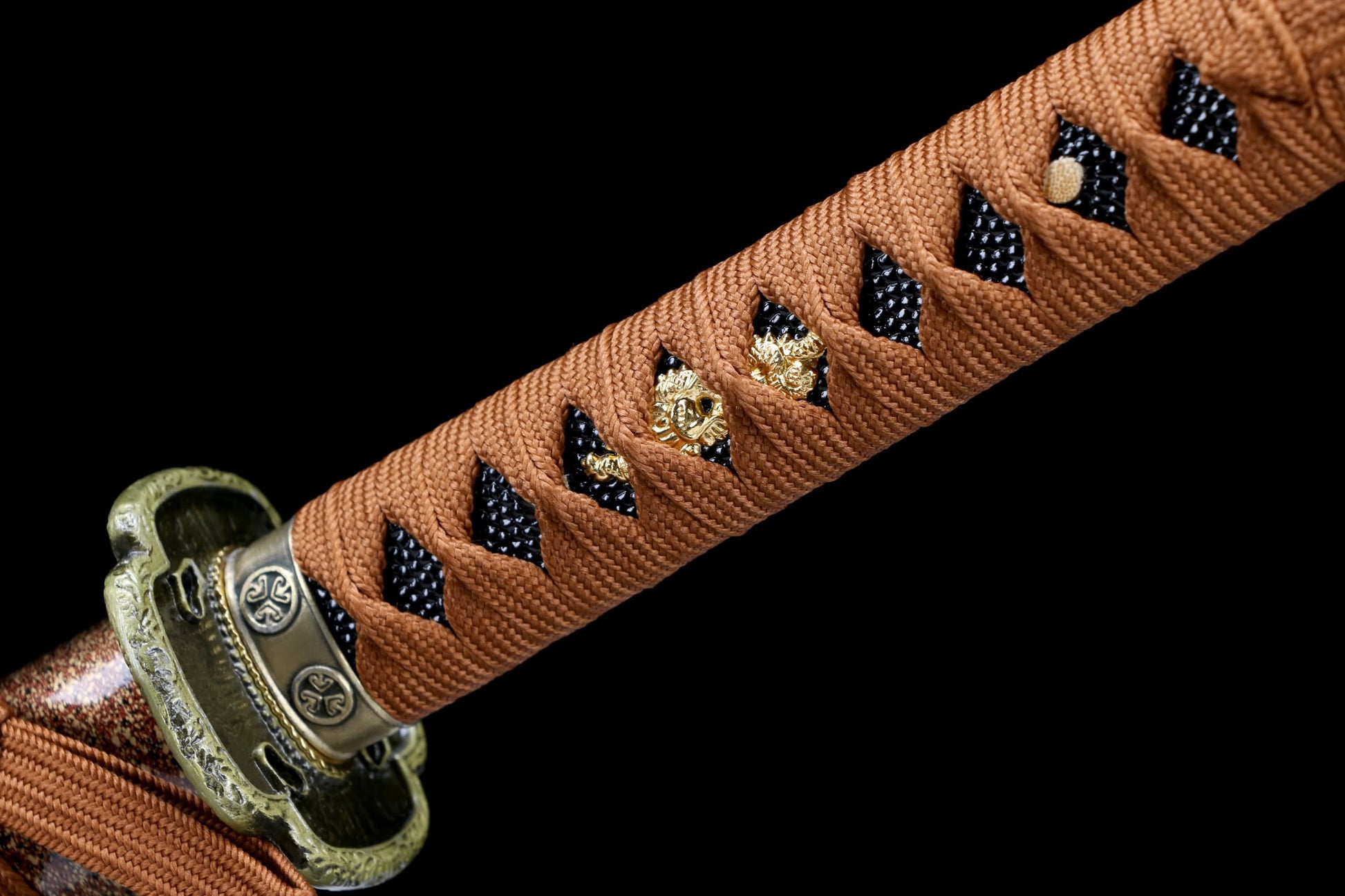 Kotetsu Blue Blade Katana – Hand Forged High Manganese Steel Japanese Sword with Blued Finish and Collector Scabbard