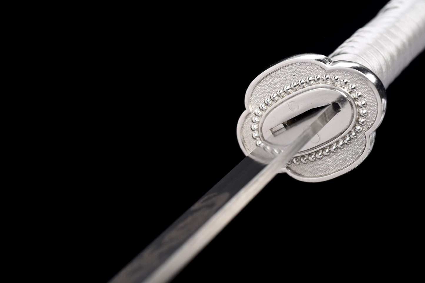 Qiu Long Miao Dao – Hand Forged High Manganese Steel Chinese Long Saber with Dragon Pattern Scabbard